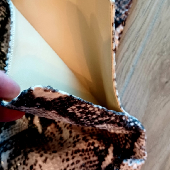 Jessica Simpson Loury  Over Knee OTK Snake Print Stilletto Boots - Picture 14 of 17